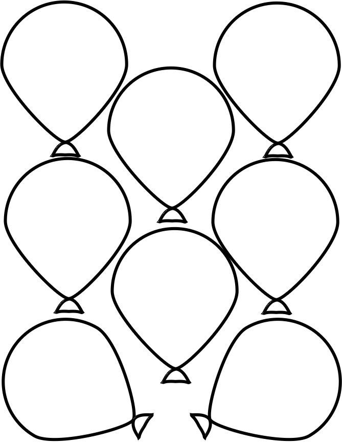 Views balloon template free printable coloring pages free printable coloring