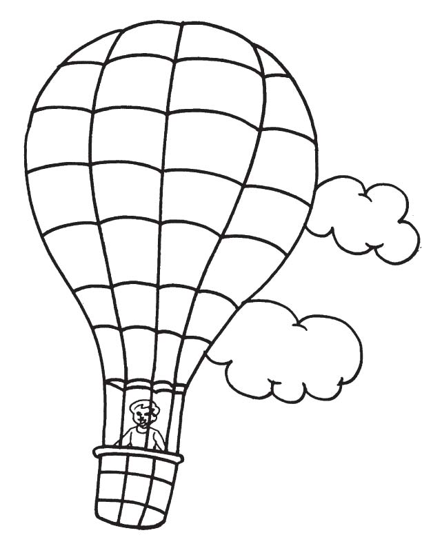 Hot air balloon in flight coloring page download free hot air balloon in flight coloring page for kids best coloring pages