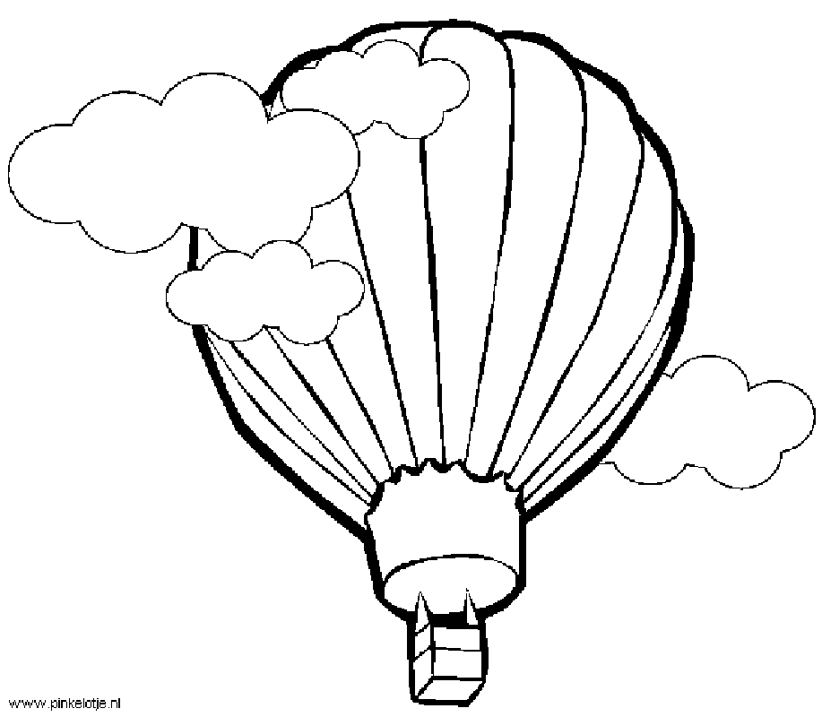 Hot air balloon coloring pages printable for free download