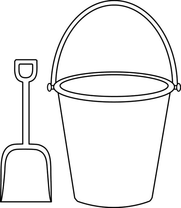 Sand bucket and pail coloring pages sketch coloring page sand buckets beach bucket bucket crafts