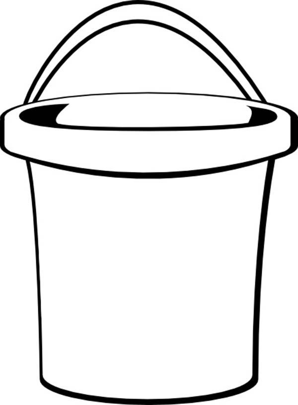Free bucket coloring page download free bucket coloring page png images free cliparts on clipart library