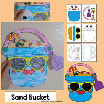 Summer bucket list craft beach day bulletin board sand coloring pages activities