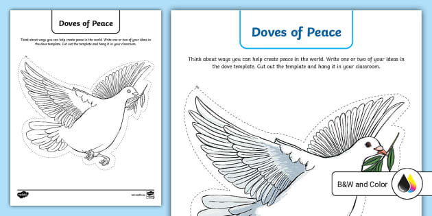 Doves of peace activity for rd
