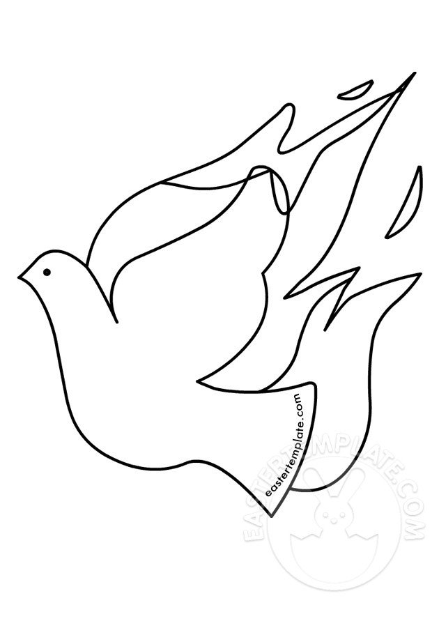 Dove of the holy spirit