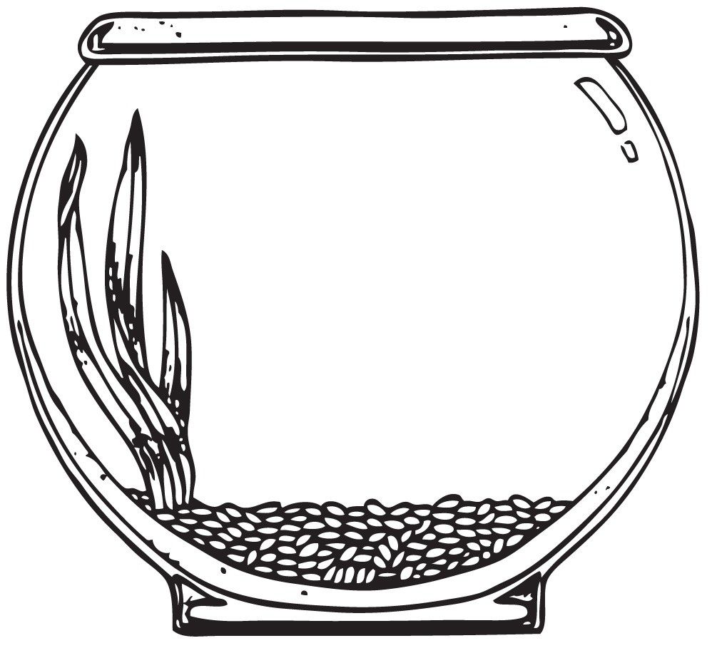 Bowl coloring page fish coloring page fish printables coloring pages