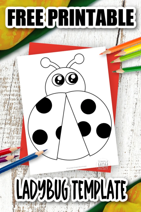 Free printable ladybug template â simple mom project