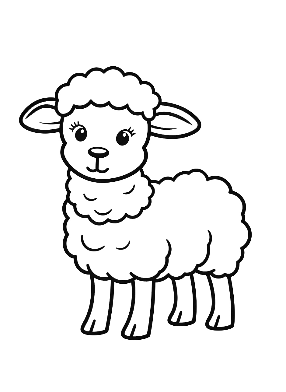 Sheep coloring pages by coloringpageswk on