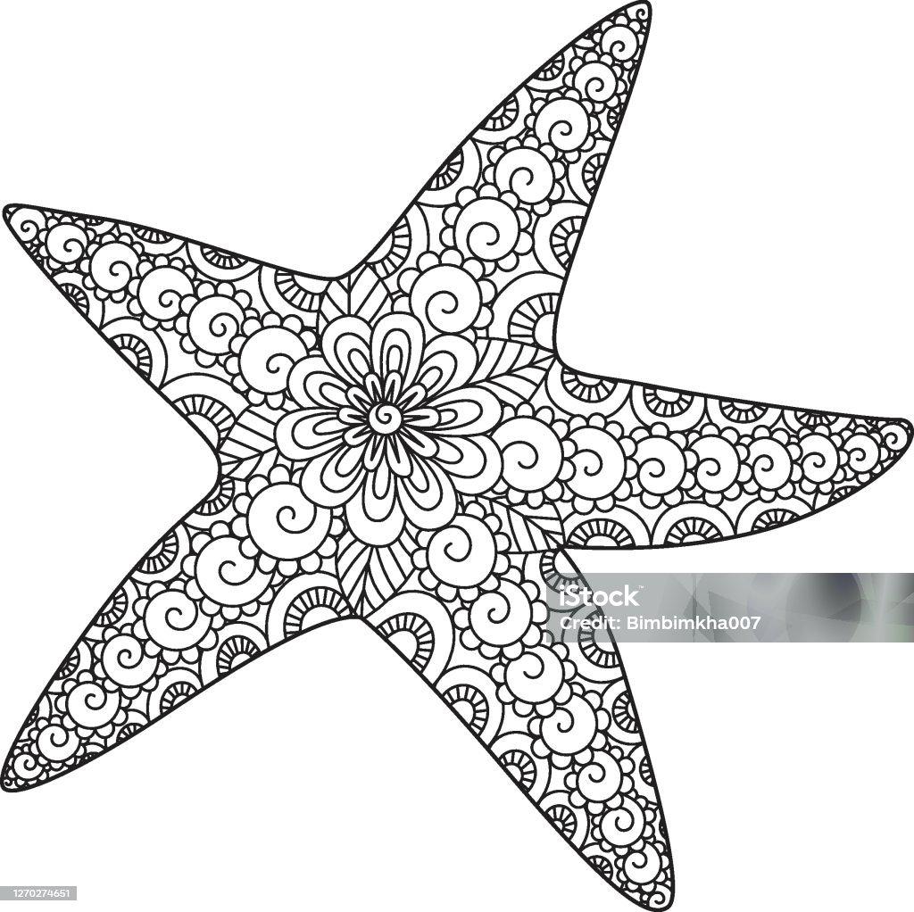 Starfish stock illustration