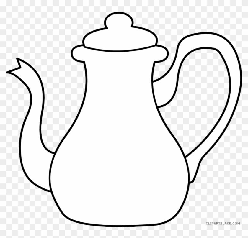 Teapot coloring sheets clipart teapot coloring book