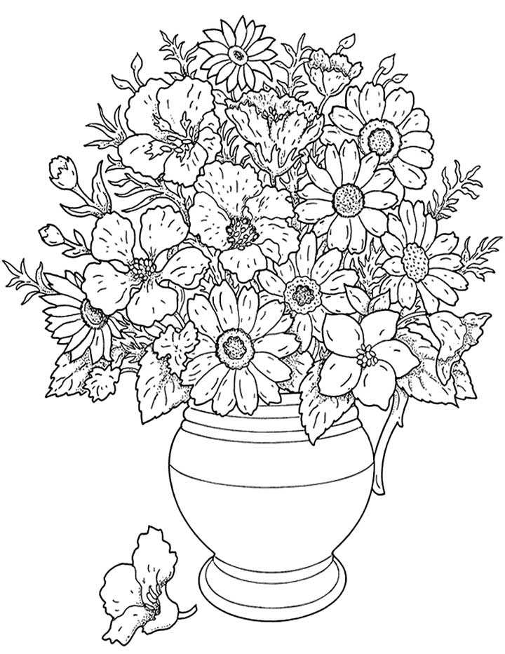 Flowers in a pot