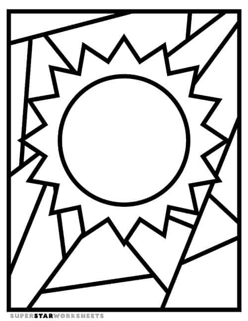 Sun template