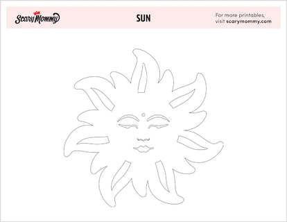 Sun coloring pages that will warm your heart and brighten your childs day