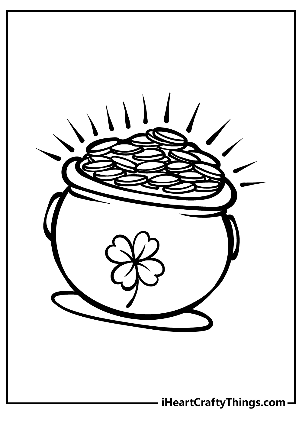 St patricks day coloring pages free printables