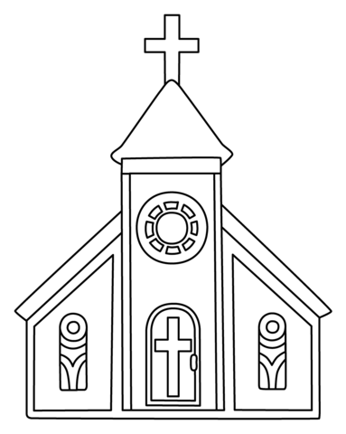 Church emoji coloring page free printable coloring pages