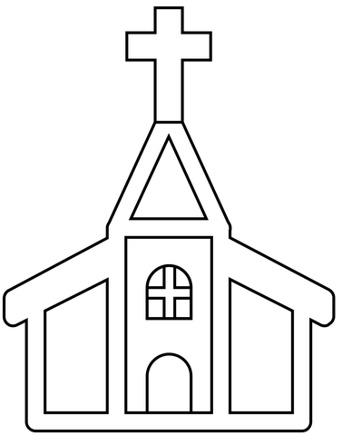 Church emoji coloring page free printable coloring pages