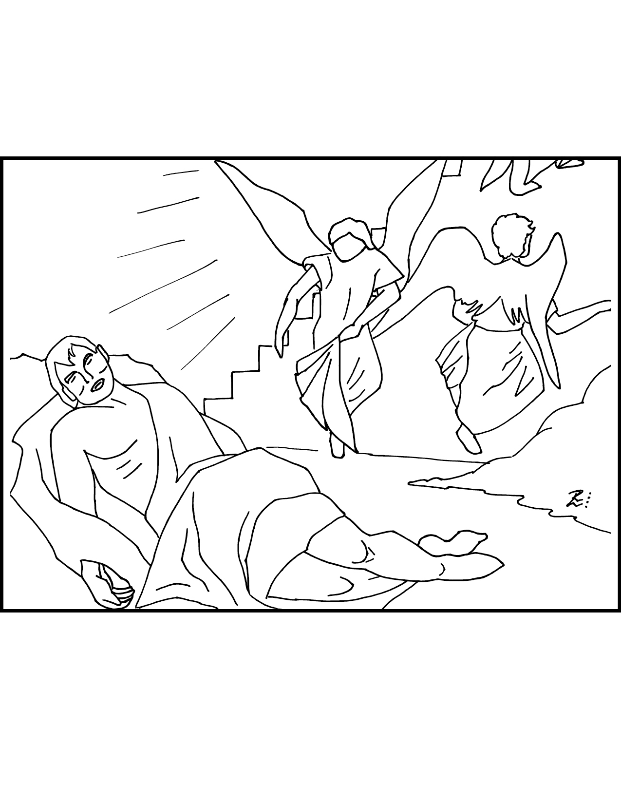 Seedpod coloring pages starting with jesus