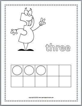 Ten frame activities printables coloring book