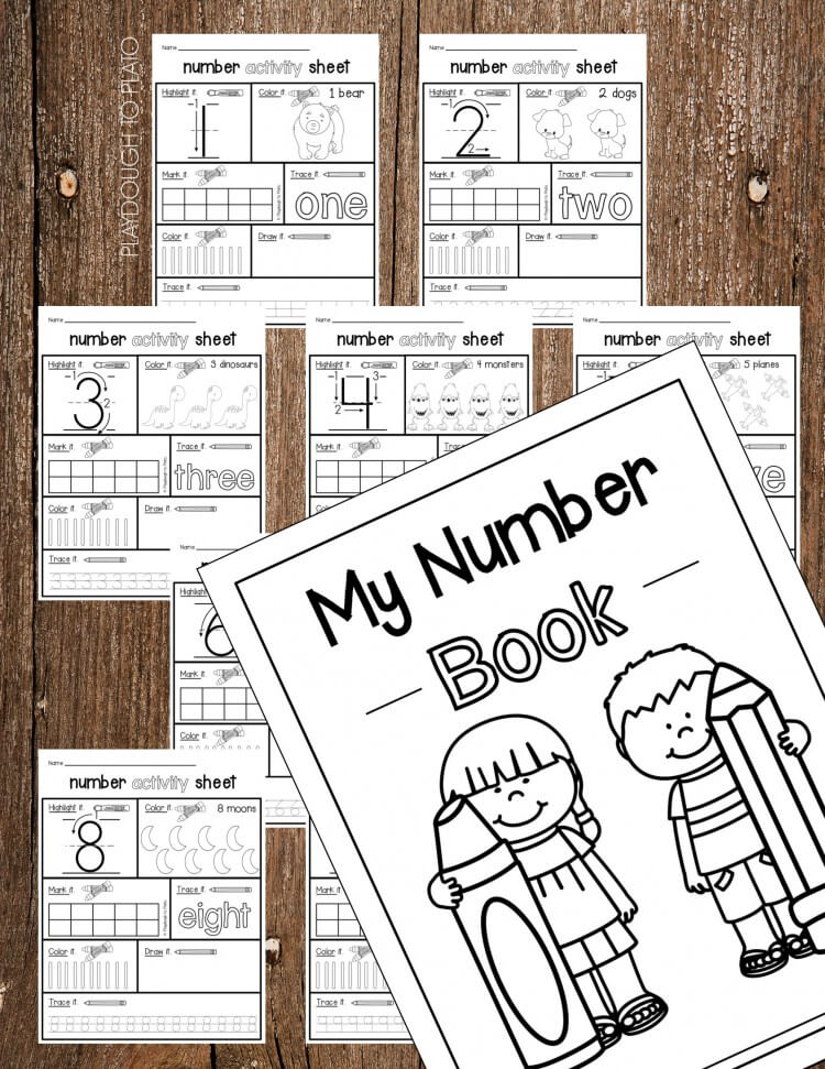 Apple ten frame printables