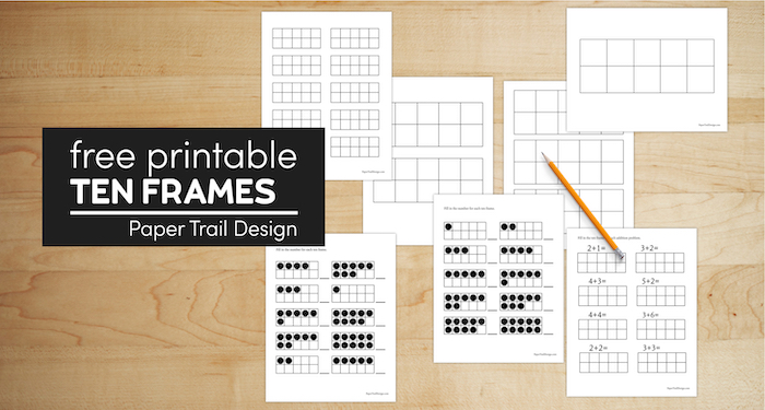 Ten frame printables