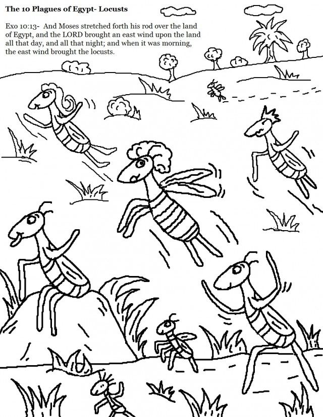 Coloring pages plagues of egypt god online coloring pages plagues ten plagues plagues of egypt