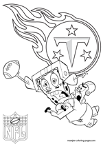 Tennessee titans coloring pages