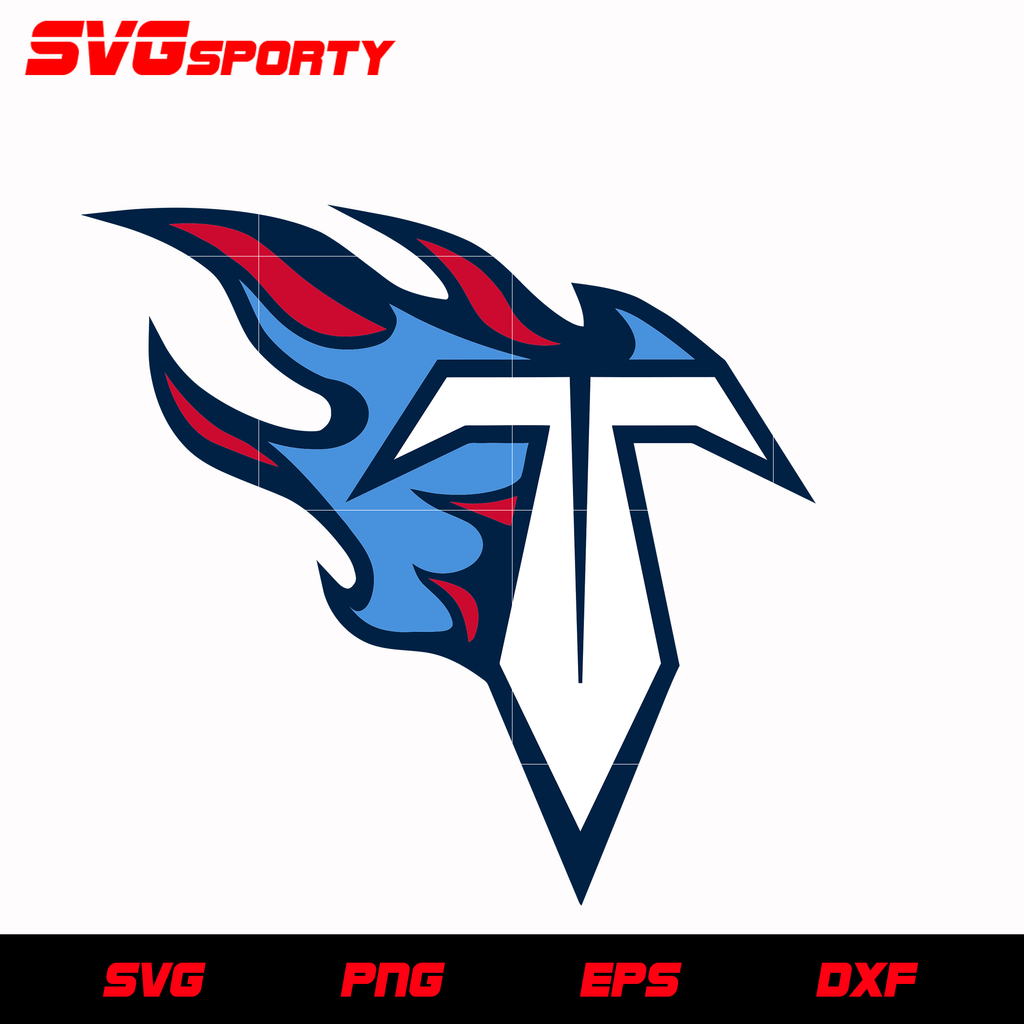 Tennessee titans logo svg nfl svg eps dxf png digital file â svg sporty