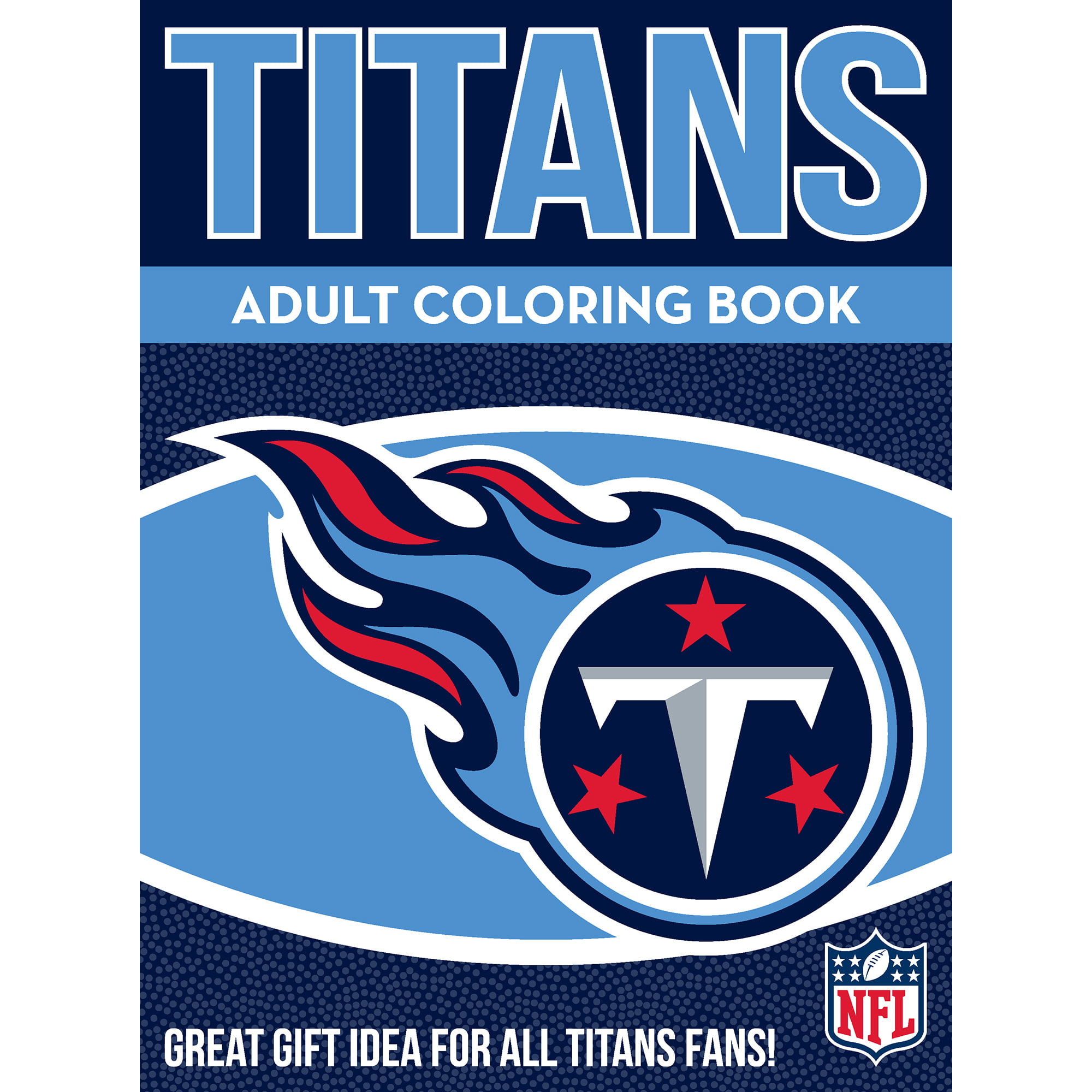 In the sports zone nfl adult coloring book tennessee titans