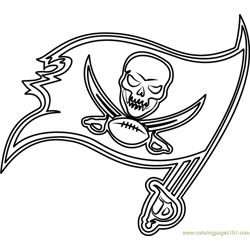 Football logos coloring pages for kids