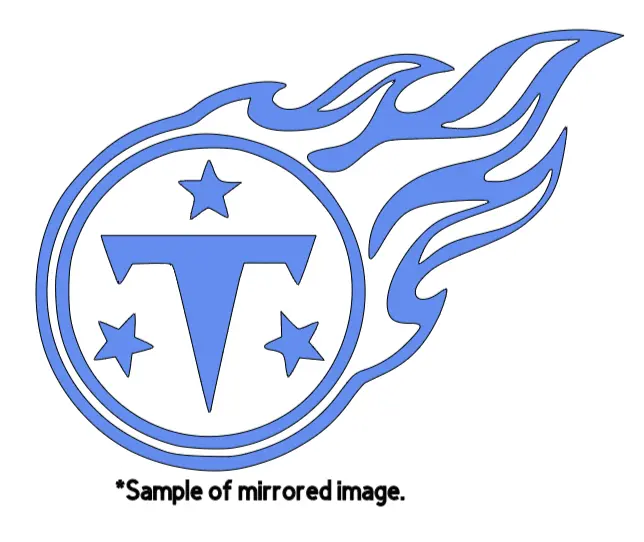 Tennessee titans nfl football logo carlaptopcup sticker decal