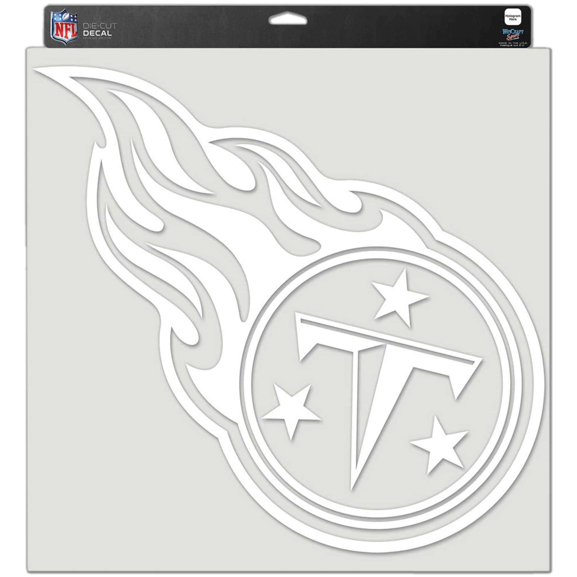 Tennessee titans wincraft x perfect cut decal