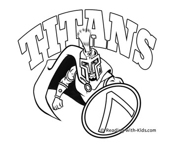 Mascot coloring pages