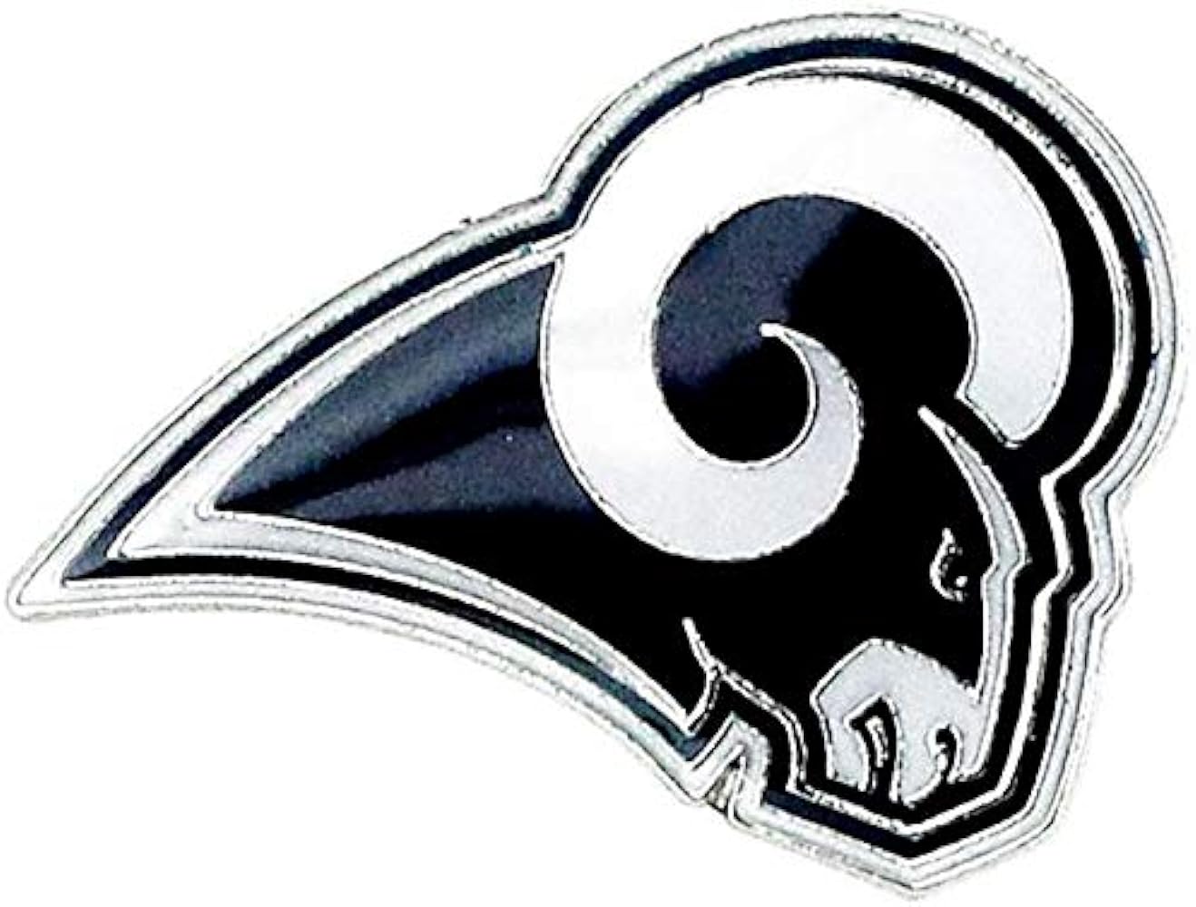 Aminco nfl los angeles rams team logo pin sports outdoors