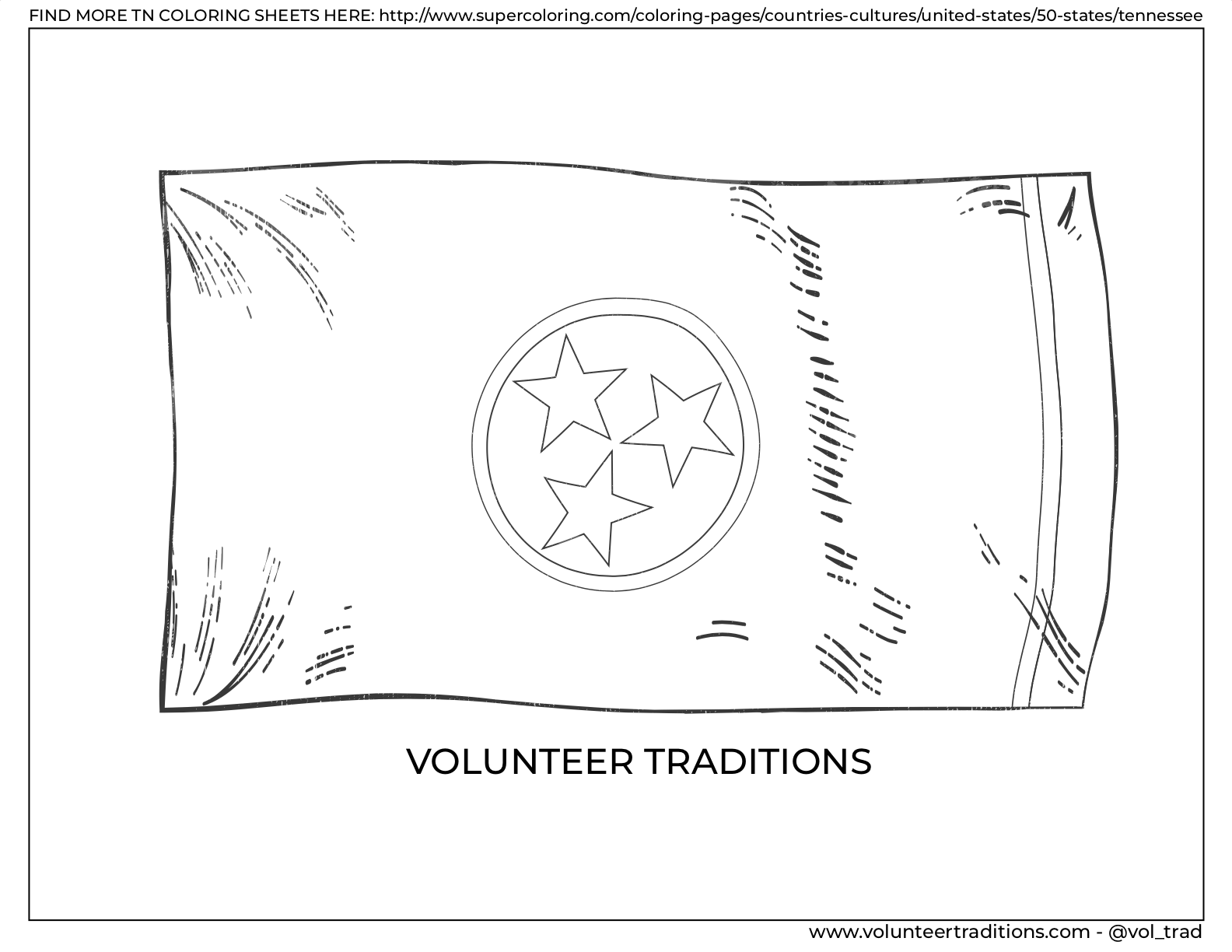 Tennessee coloring pages