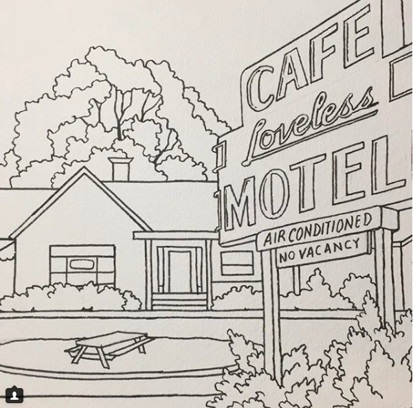 The nashville coloring book â caleb faires art and design