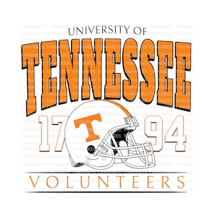 Tennessee gbo vols sec sublimation instant download digital