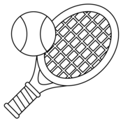 Tennis coloring pages free coloring pages