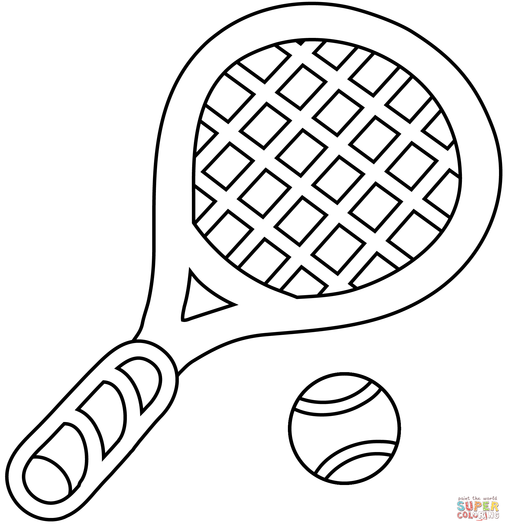 Tennis emoji coloring page free printable coloring pages