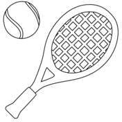 Tennis coloring pages free coloring pages