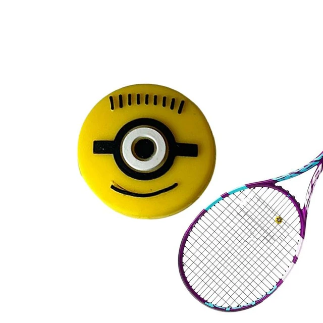 Mini cute shockabsorber tennis racket dampener silicone cartoon external thickened durable tennis sports accessories