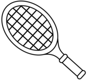 Tennis coloring pages free coloring pages