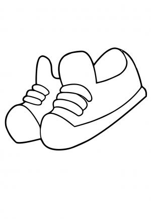 Free printable shoe coloring pages for adults and kids