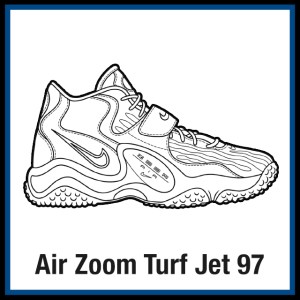 Free sneaker coloring pages