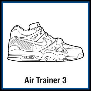 Free sneaker coloring pages