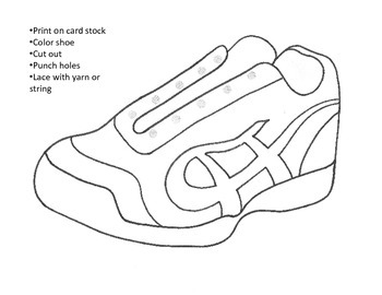 If i had a pair of magic tennis shoes craft and writing template by anna morgan