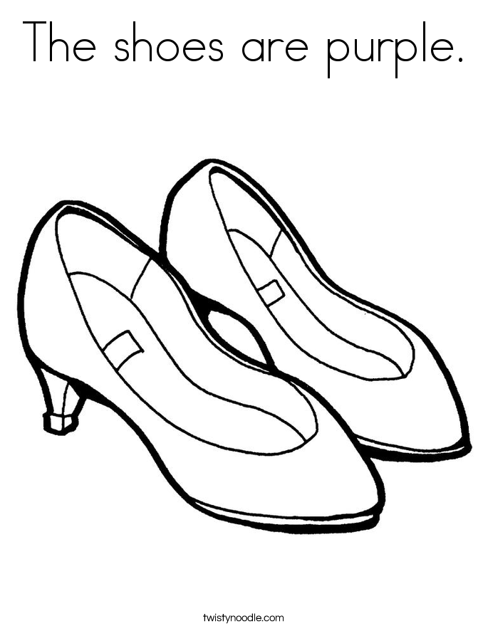 Free coloring page shoes download free coloring page shoes png images free cliparts on clipart library