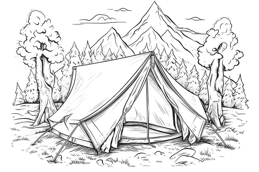 Summer coloring pages