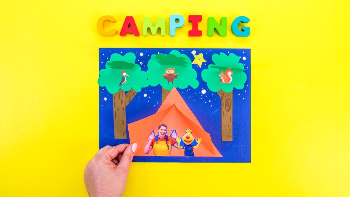 Lets go camping craft