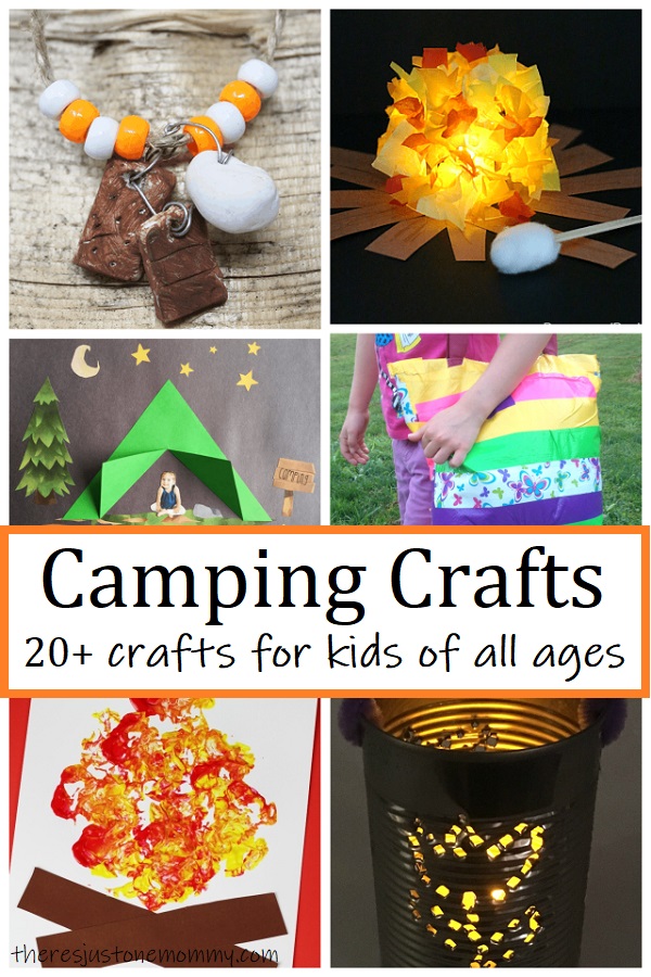 Camping crafts theres just one mommy