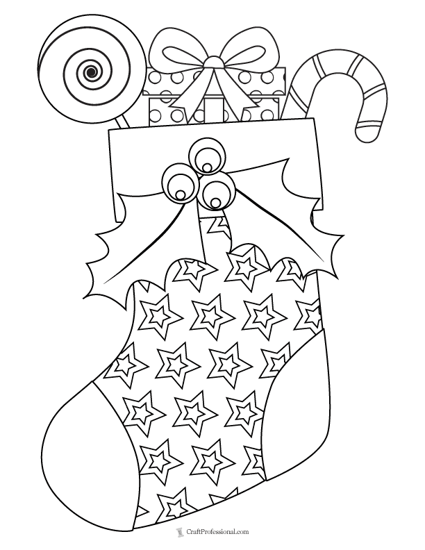 Christmas coloring pages for kids free