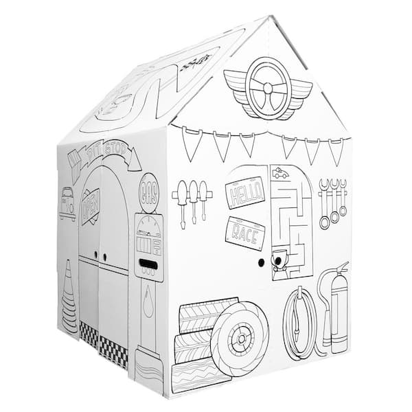 Easy playhouse garage